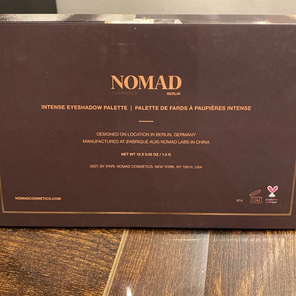 Nomad Cosmetics “Berlin underground” eyeshadow palette NEW - Picture 4 of 13